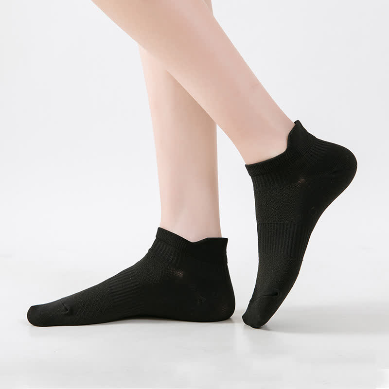 Solid Color Quick-drying Running Ankle Compression Socks(8 Pairs) - image 14