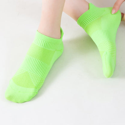 Solid Color Quick-drying Running Ankle Compression Socks(8 Pairs) - image 6