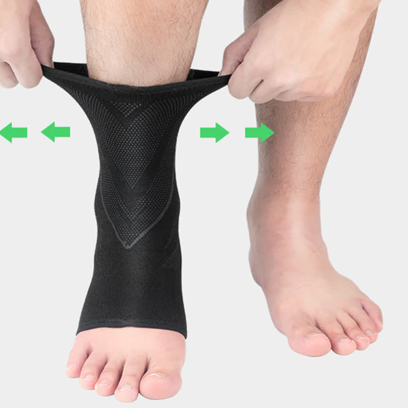Knitted Breathable Non-slip Sports Ankle Braces - image 13