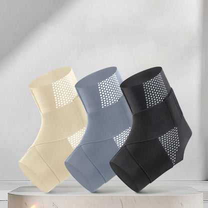 Wrap-around Compression Sports Ankle Braces - Nude - XXL - image 1