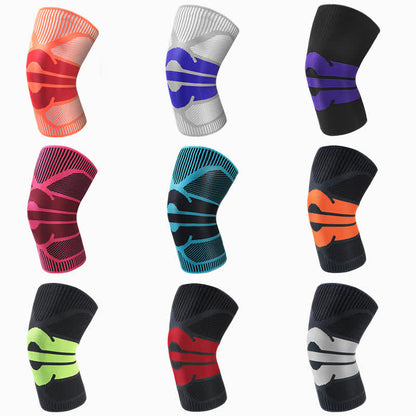 Knitted Breathable Sports Compression Knee Pads - image 1