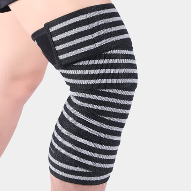 Elastic Wrap Adjustable Sports Knee Pads - image 6