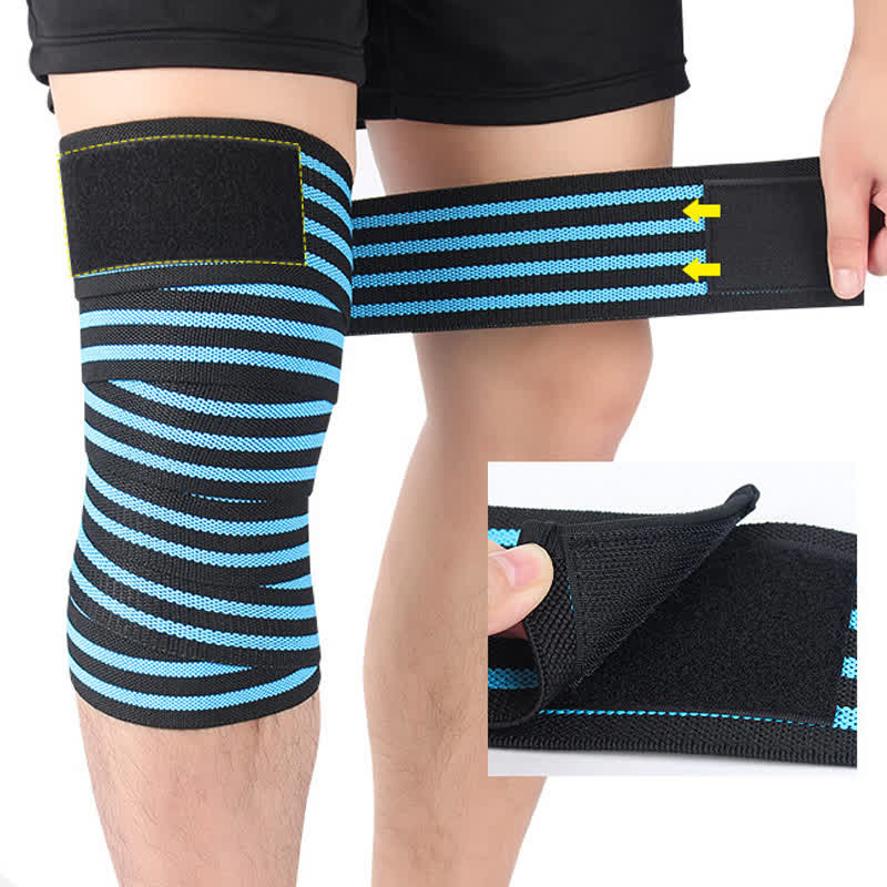 Elastic Wrap Adjustable Sports Knee Pads - image 11