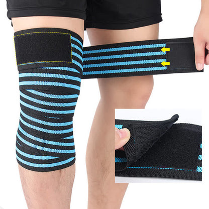 Elastic Wrap Adjustable Sports Knee Pads - image 11