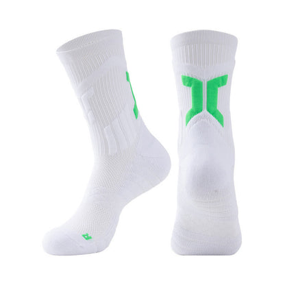 Breathable Sports Quarter Compression Socks(5 Pairs) - White - EU40-45(US7-11) - image 8