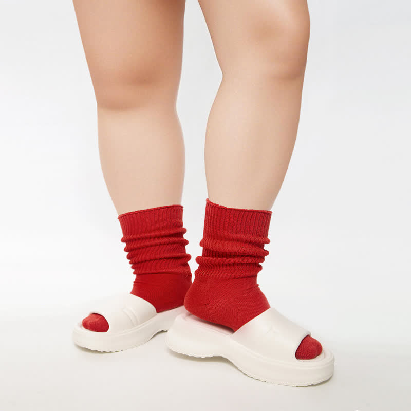 Mesh Breathable Quarter Socks - Red - EU39-449US6-10) - image 4