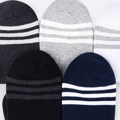 Cotton Comfy No-show Socks(5 Pairs) - image 2