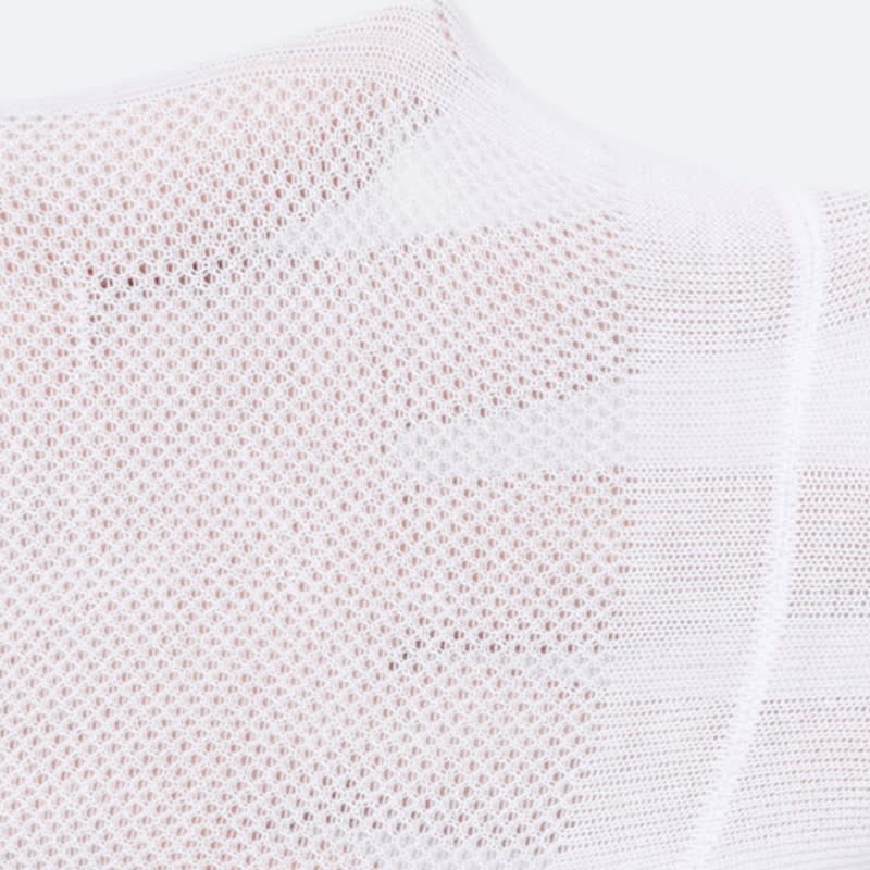 Striped Cuff Cotton No-show Socks(5 Pairs) - image 2