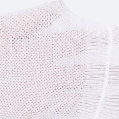 Striped Cuff Cotton No-show Socks(5 Pairs) - image 2