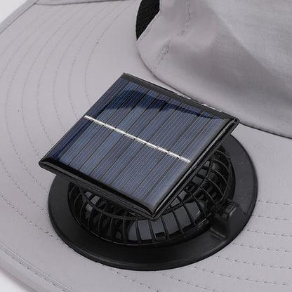 Outdoor Rechargeable Fan Breathable Bucket Hat - image 9