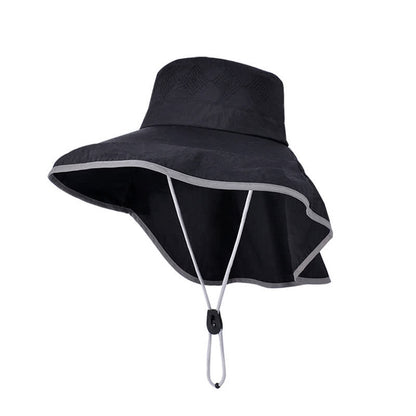 Wide Brim Sun Hat with Neck Flap(2 Packs) - image 5