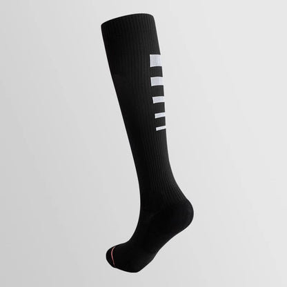 Irregular Stripe Compression Knee High Socks(6 Pairs)