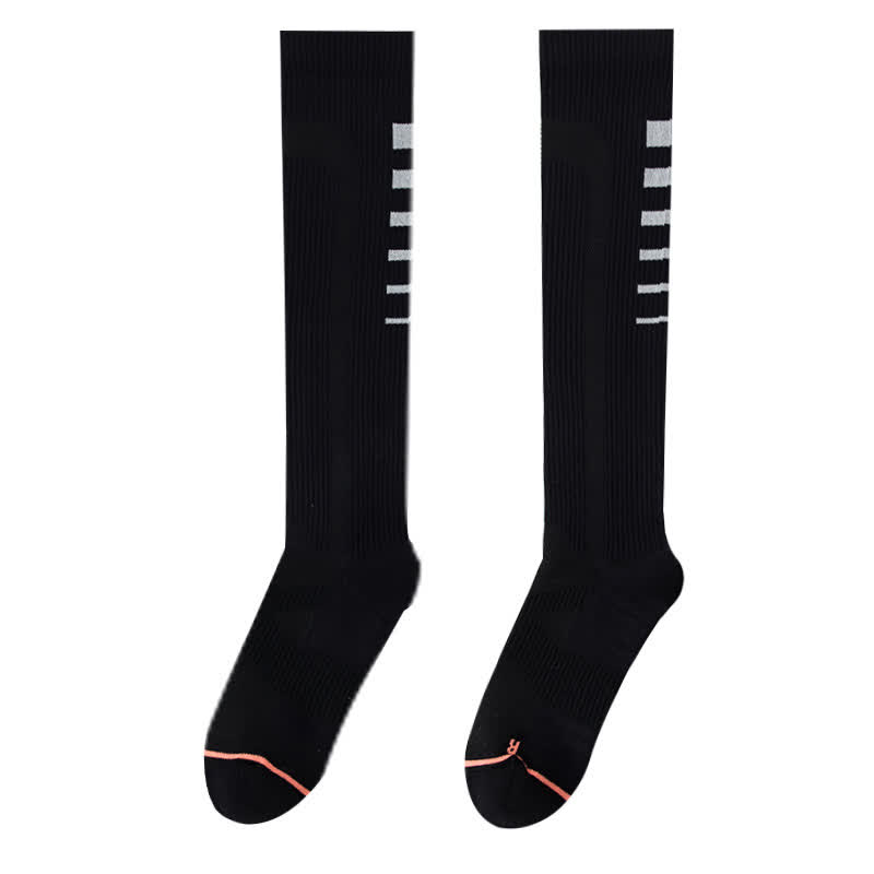 Graphics Print Compression Knee High Socks(6 Pairs)