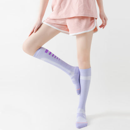 Graphics Print Compression Knee High Socks(6 Pairs)