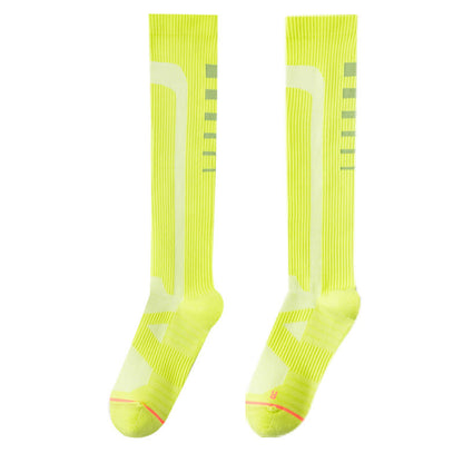 Graphics Print Compression Knee High Socks(6 Pairs)