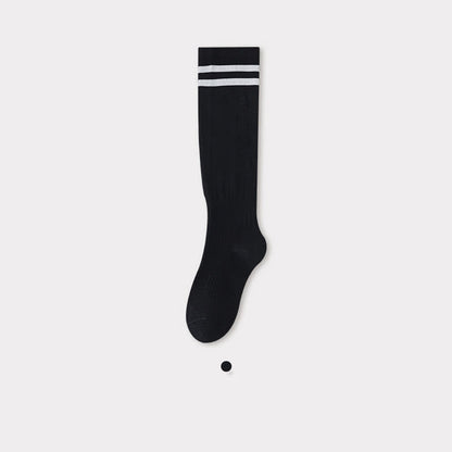 Striped Breathable Compression Knee High Socks(5 Pairs)
