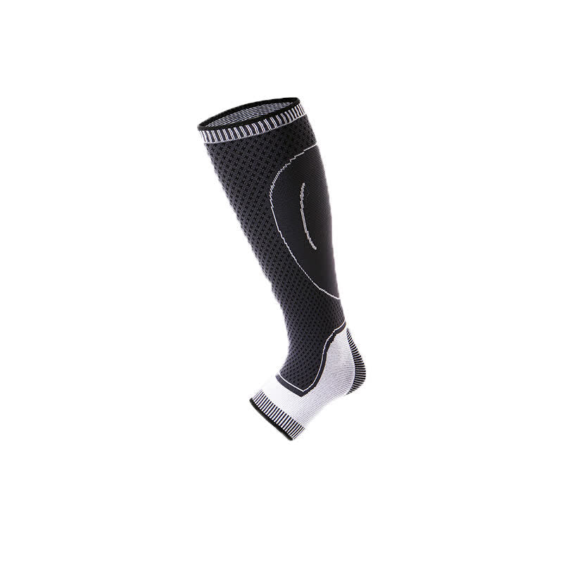 Anti-slip Sports Compression Calf Sleeves - Black - XL - image 6