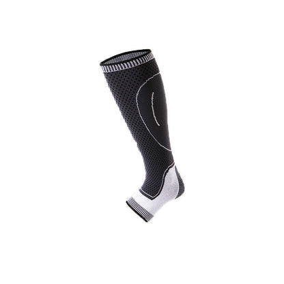 Anti-slip Sports Compression Calf Sleeves - Black - XL - image 6