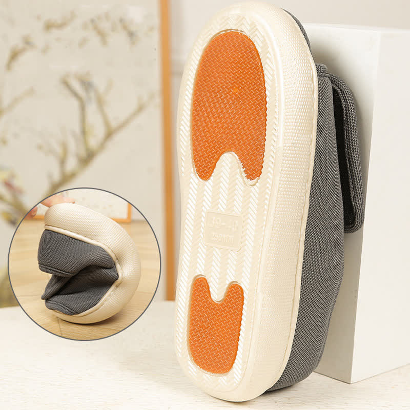 Plus Size Adjustable High Instep Non-slip Slippers - image 5