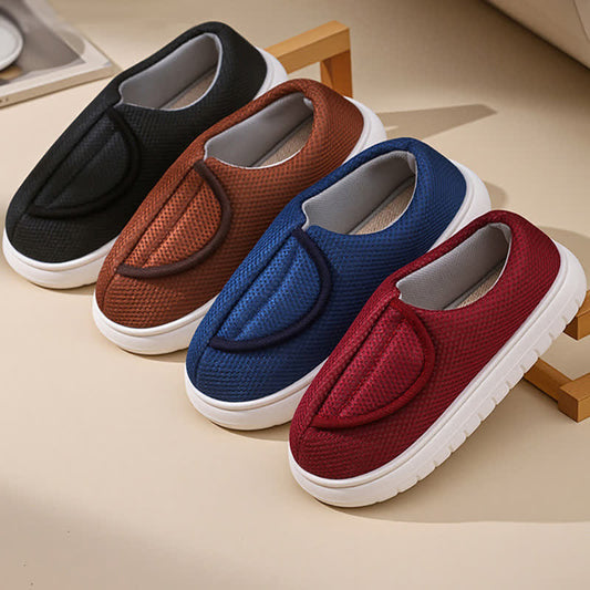 Wide Opening Mesh Slip-On Slippers - image 1