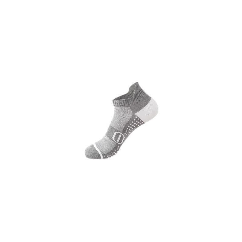 Graphics Print Cotton Sports  Ankle Compression Socks(6 Pairs) - Grey - EU39-44(US6-10) - image 10