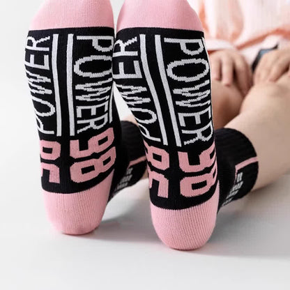Number Graphics Print Ankle Compression Socks(8 Pairs) - image 17
