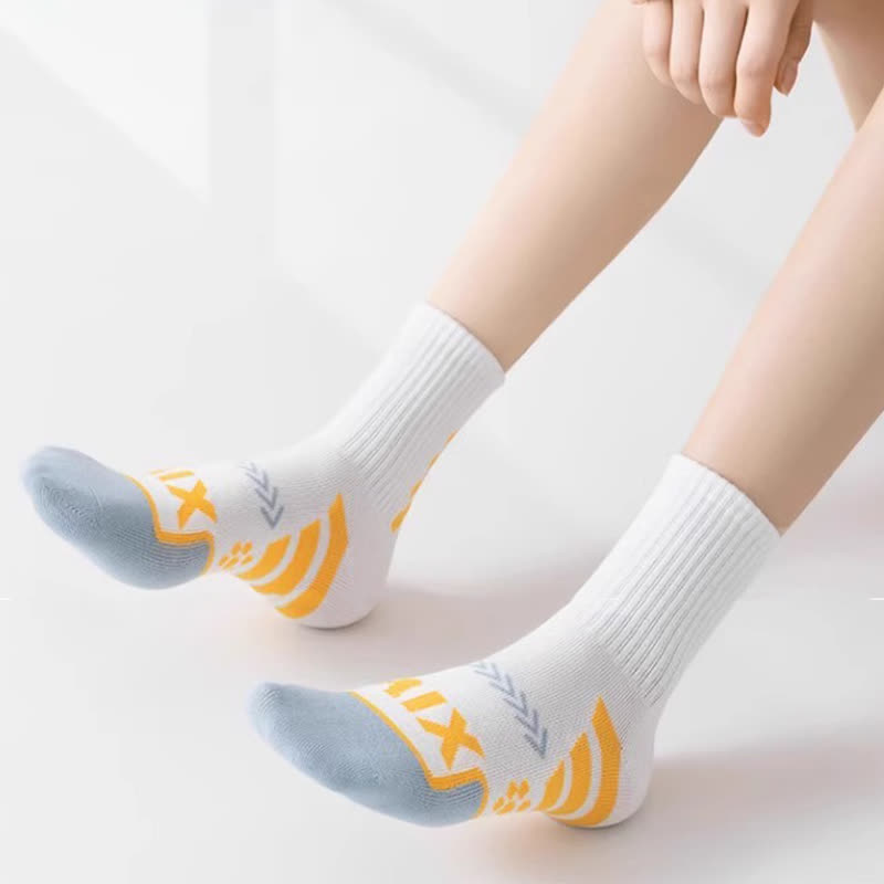 Number Graphics Print Ankle Compression Socks(8 Pairs) - image 7