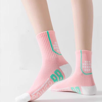 Number Graphics Print Ankle Compression Socks(8 Pairs) - image 3