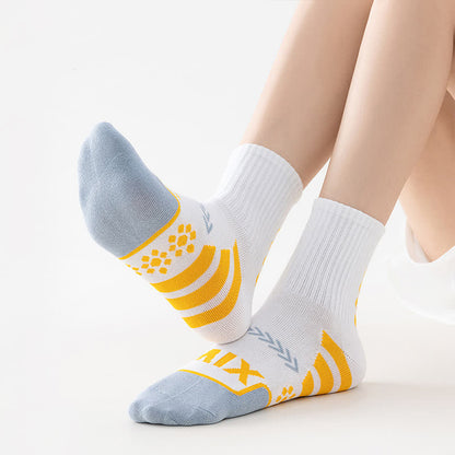 Number Graphics Print Ankle Compression Socks(8 Pairs) - image 9