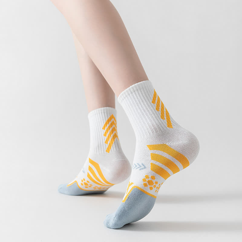 Number Graphics Print Ankle Compression Socks(8 Pairs) - image 10