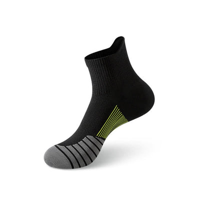 Quick-drying Thin Running Ankle Compression Socks(5 Pairs) - Black - EU39-44(US6-10) - image 13