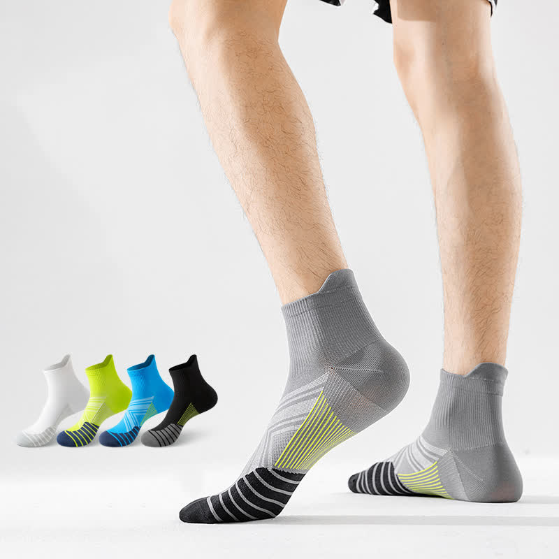 Quick-drying Thin Running Ankle Compression Socks(5 Pairs) - image 1