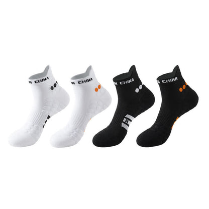Cotton Non-slip Sports Ankle Compression Socks(4 Pairs) - Multicolor - EU39-44(US6-10) - image 2