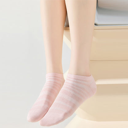 Modal Mesh Breathable Ankle Socks(6 Pairs)