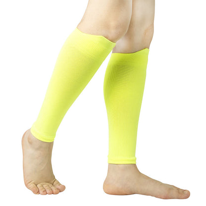 Knitted Breathable Compression Calf Sleeves - Green - XL - image 12