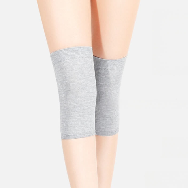 High Elastic Ultra-thin Knee Pads(3 Pairs) - Grey - L - image 5