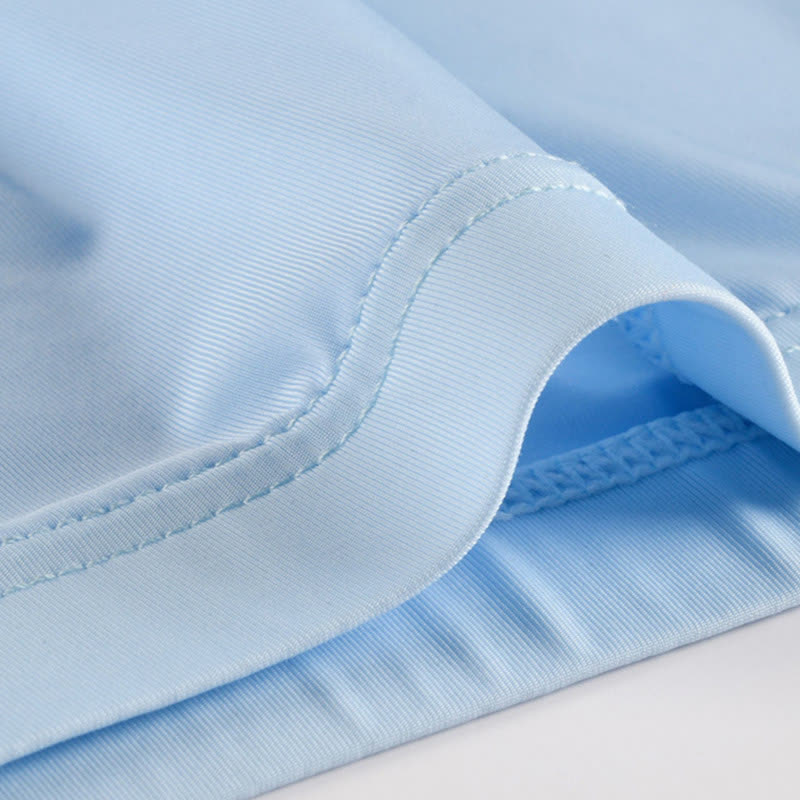 Breathable High Elastic Men's Ice Silk Boxer Briefs(3 Packs) - image 4