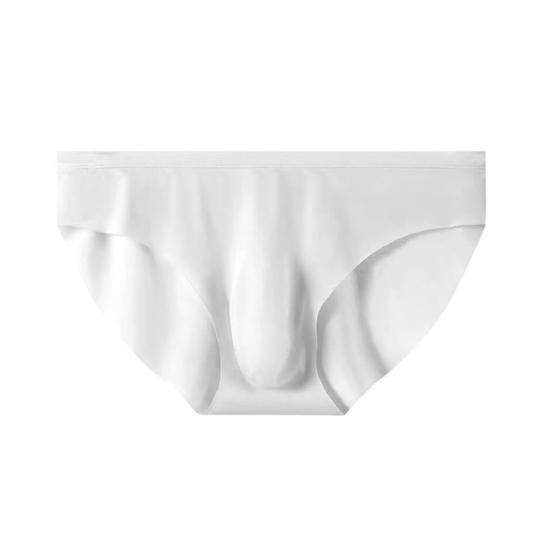 Men's Seamless Breathable Briefs(5 Packs) - White - 3XL - image 2