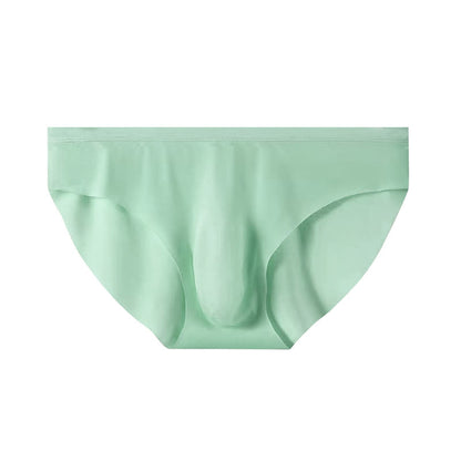 Men's Seamless Breathable Briefs(5 Packs) - Green - 3XL - image 7