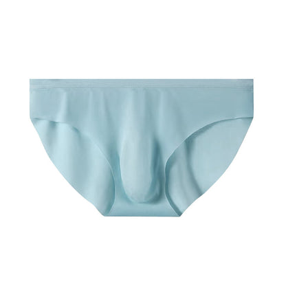 Men's Seamless Breathable Briefs(5 Packs) - Blue - 3XL - image 3