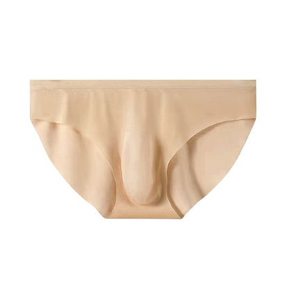 Men's Seamless Breathable Briefs(5 Packs) - Apricot - 3XL - image 8
