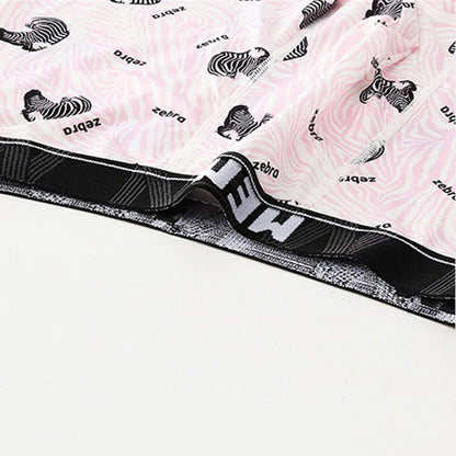 Animal Gesture Print Men's Breathable Boxer Briefs(3 Packs) - image 5