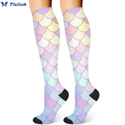 Mermaid Series Compression Socks(3 Pairs) - image 4