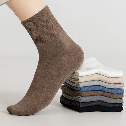 Plus Size Stretch Cotton Quarter Socks(8 Pairs)