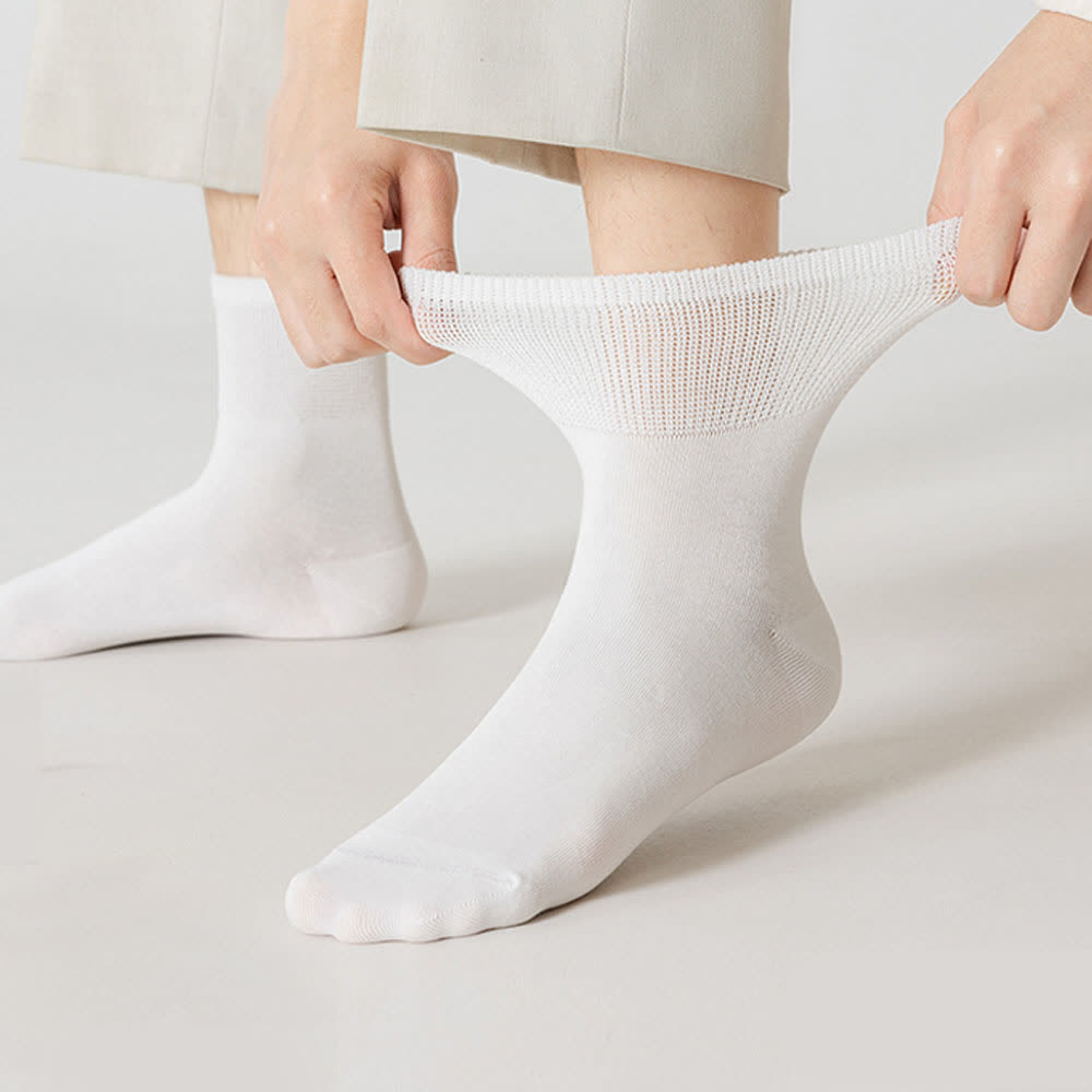 Plus Size Stretch Cotton Quarter Socks(8 Pairs)