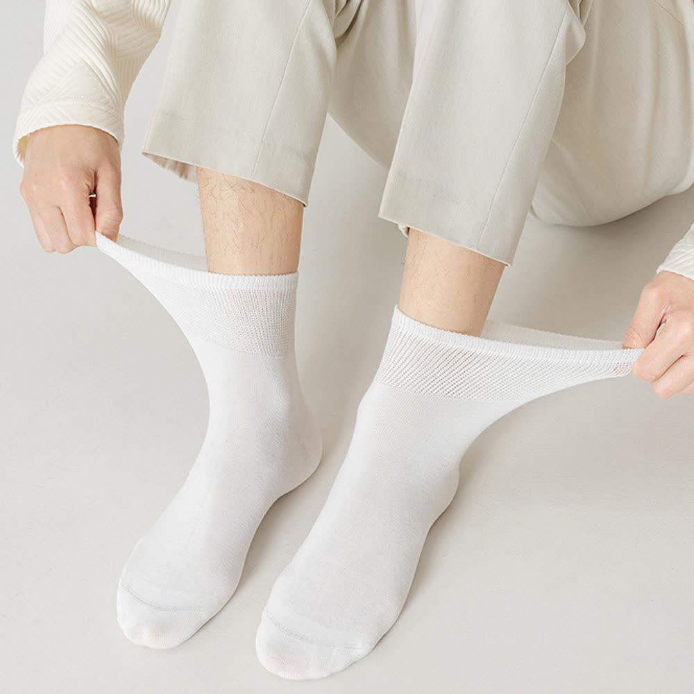 Plus Size Stretch Cotton Quarter Socks(8 Pairs)