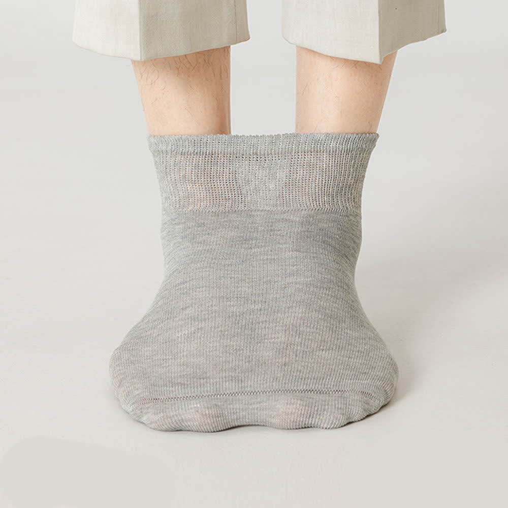 Plus Size Stretch Cotton Quarter Socks(8 Pairs)