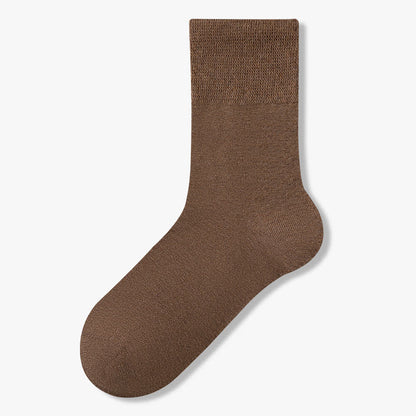 Stretch Cotton Quarter Socks(8 Pairs) - Camel - EU37-45(US4-11) - image 18
