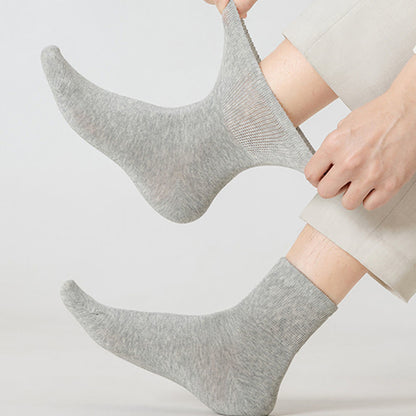Plus Size Stretch Cotton Quarter Socks(8 Pairs)