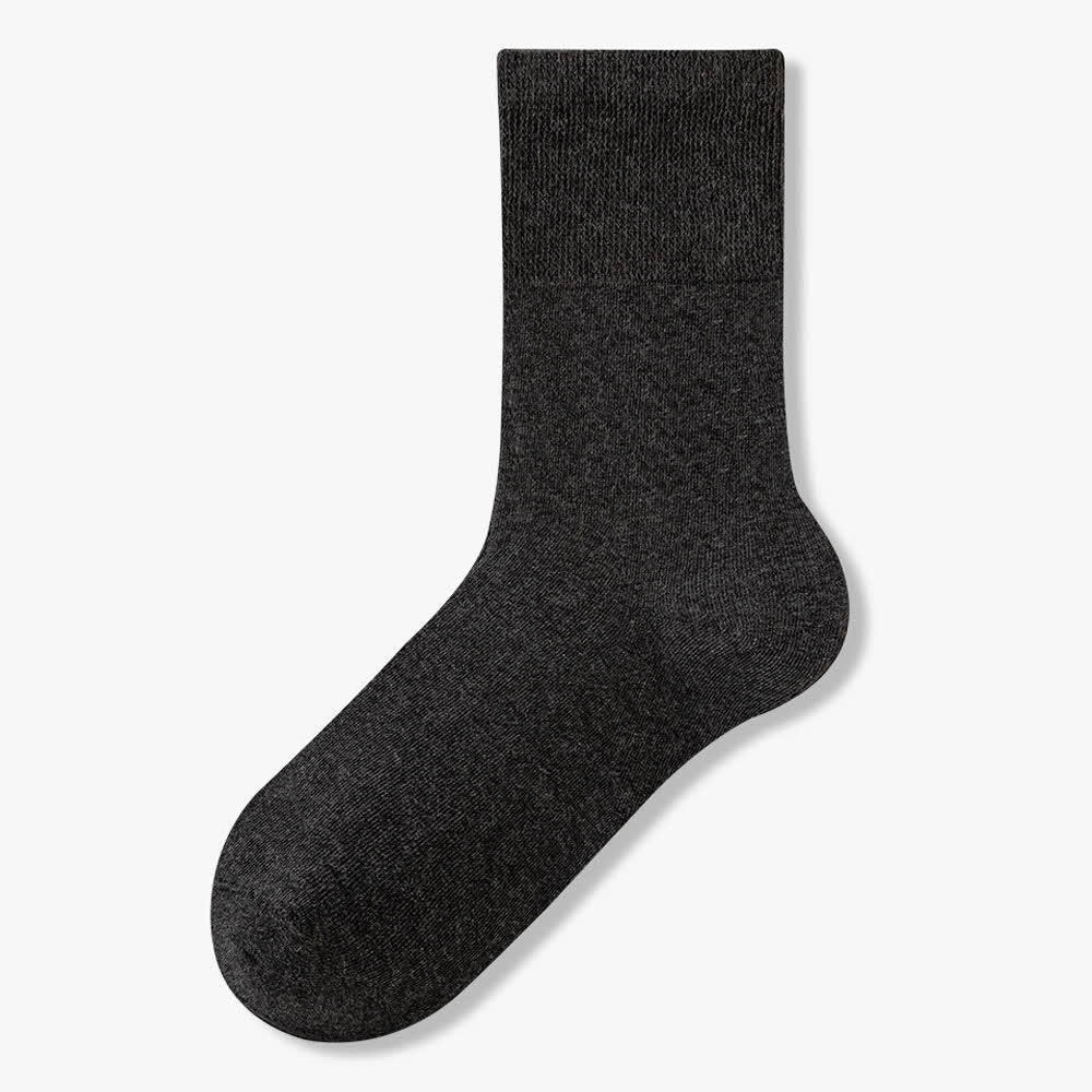 Stretch Cotton Quarter Socks(8 Pairs) - Dark Grey - EU37-45(US4-11) - image 16